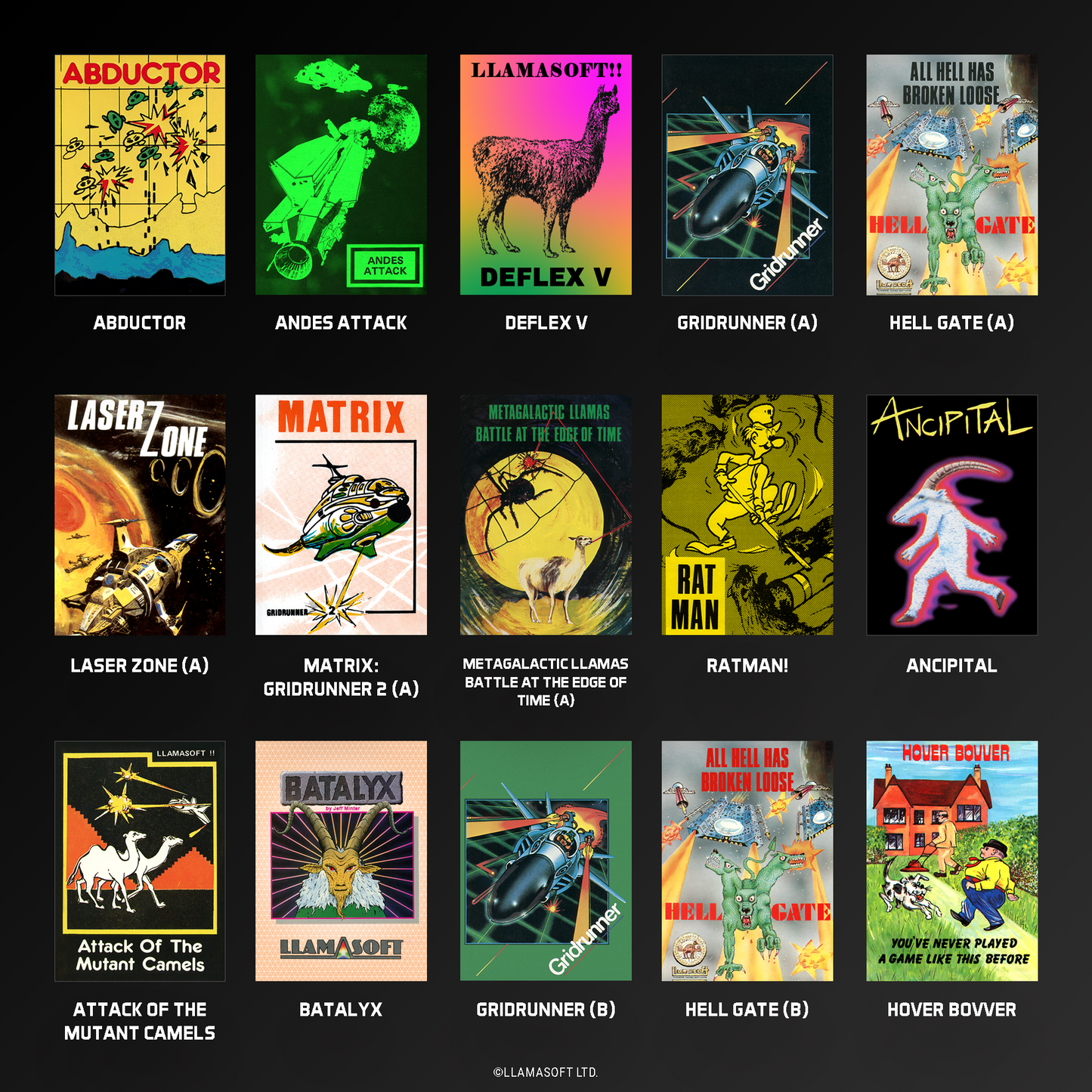Evercade Llamasoft Collection