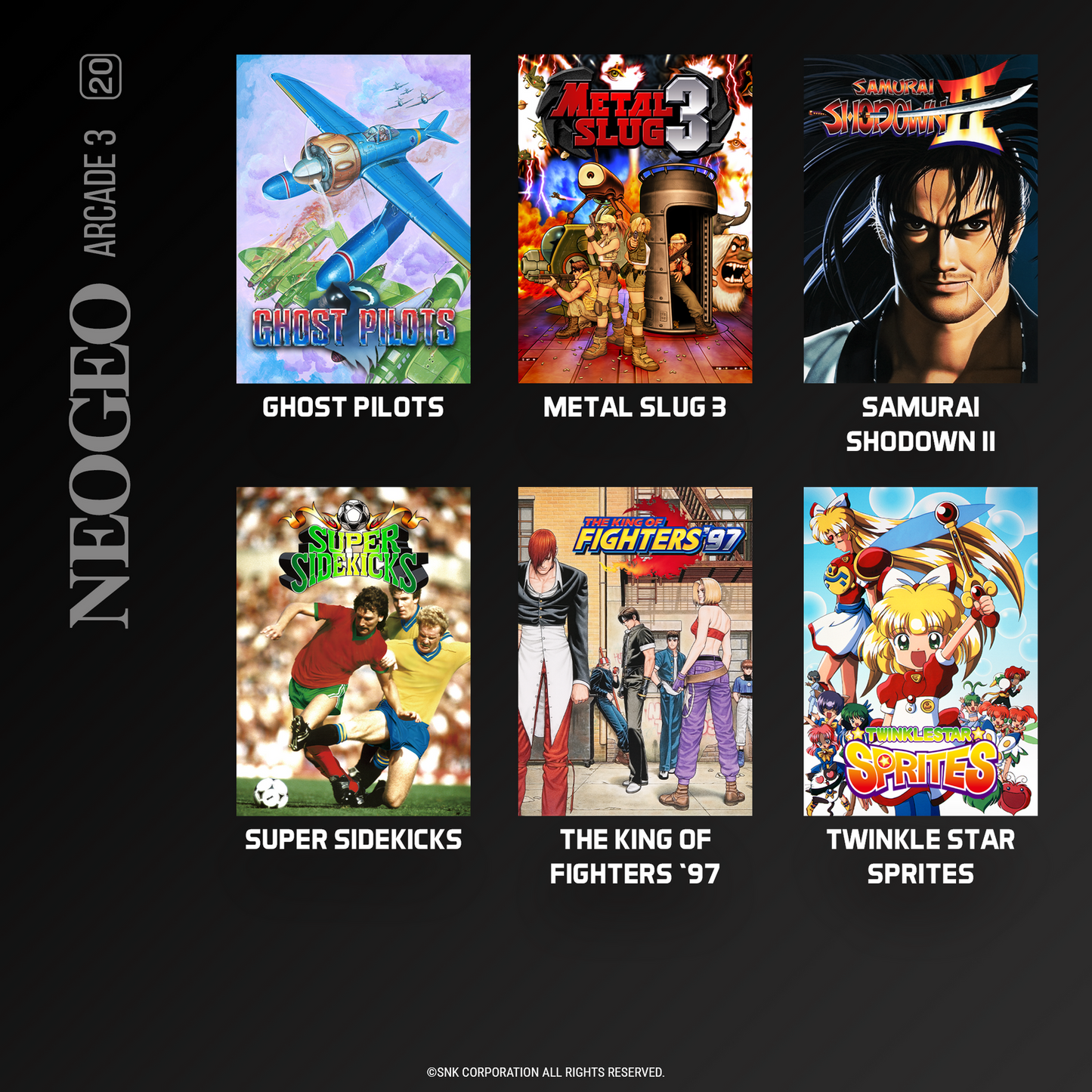 Evercade NEOGEO Arcade Collection #3