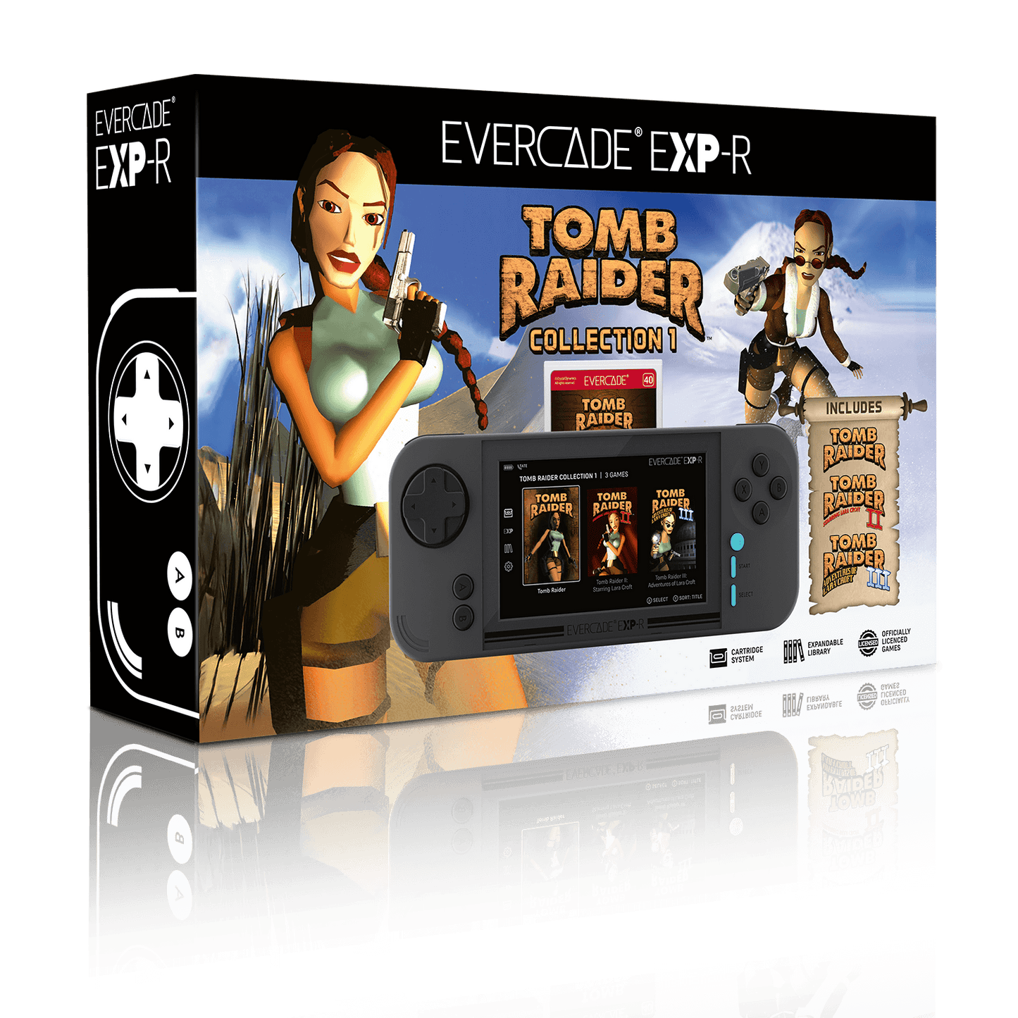 Evercade Evercade EXP-R - Tomb Raider Edition