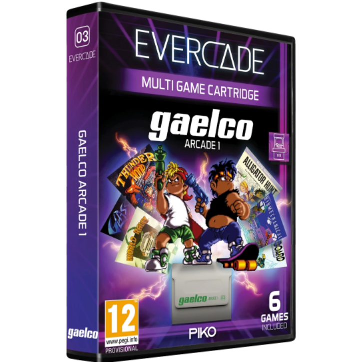 Evercade Gaelco (Piko) Arcade Cartridge 1 - CastleMania Games