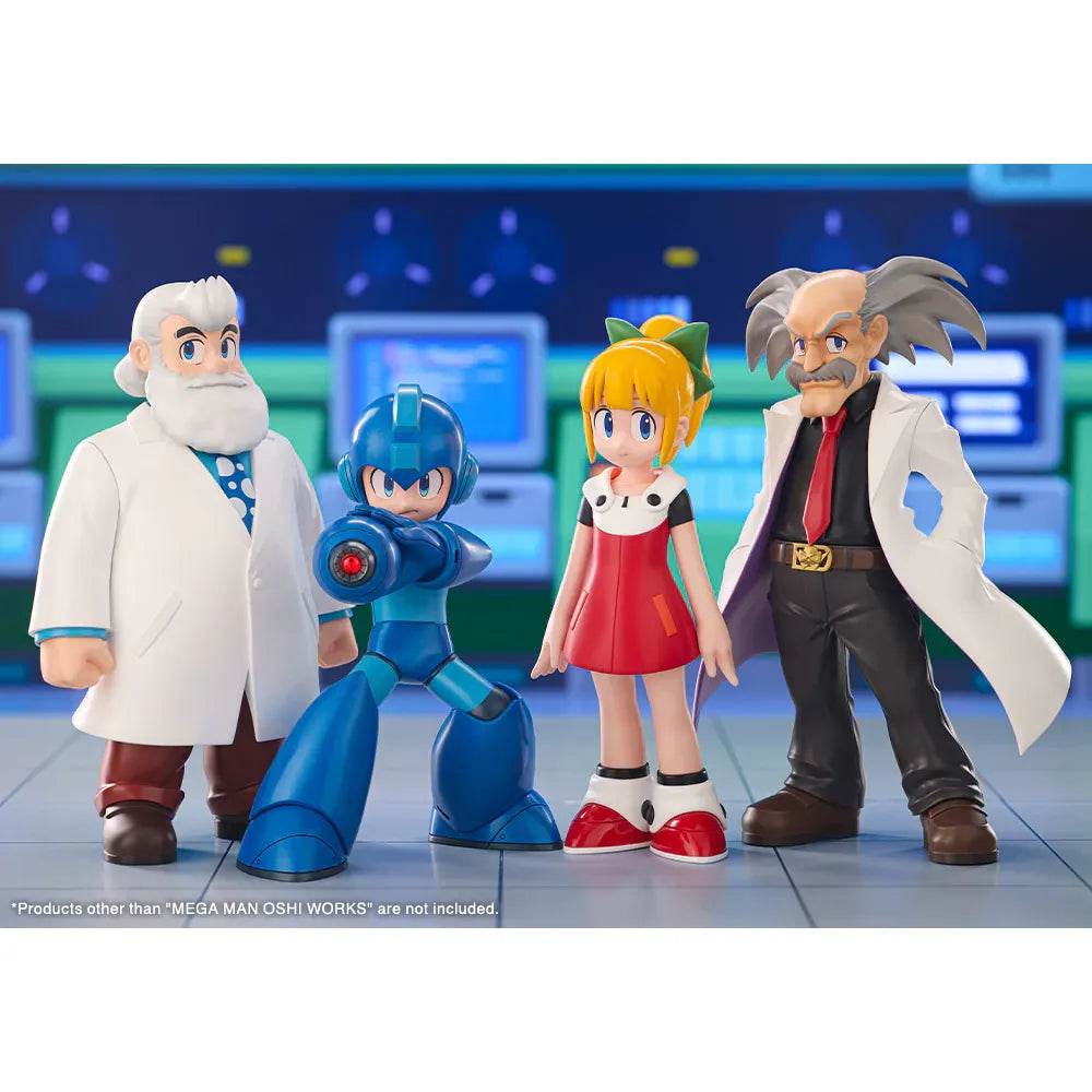 Mega Man Oshi Works Roll Figure - 7"
