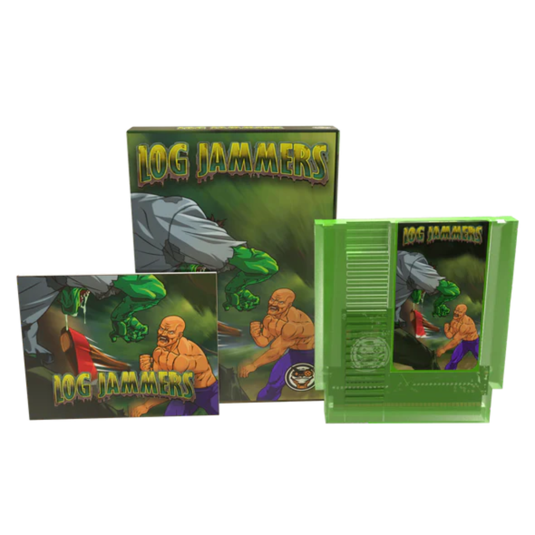 Log Jammers - Complete In Box With Manual (NES)