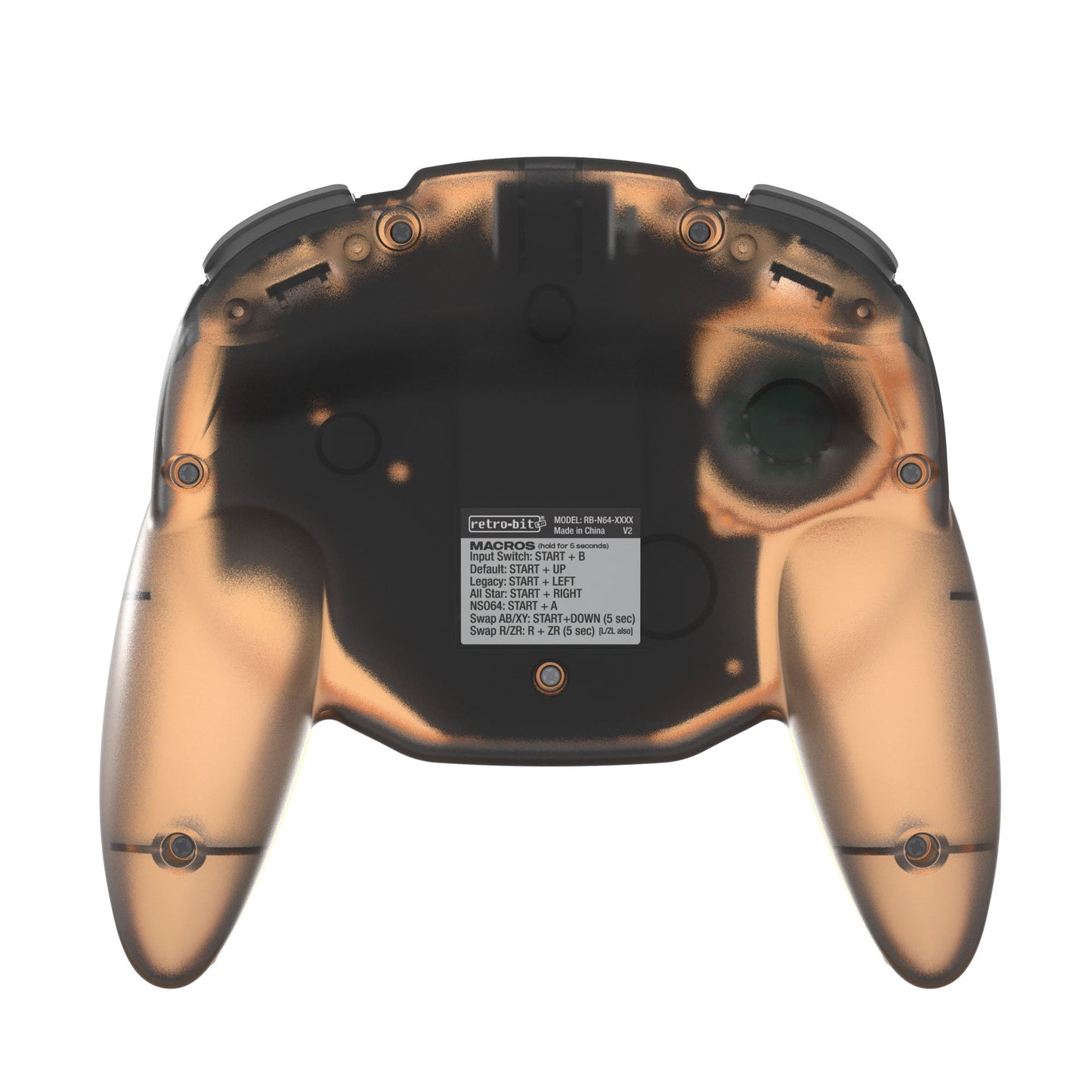 Tribute64 2.4GHz Wireless Controller - Orange Hawk (Daiei Hawks)