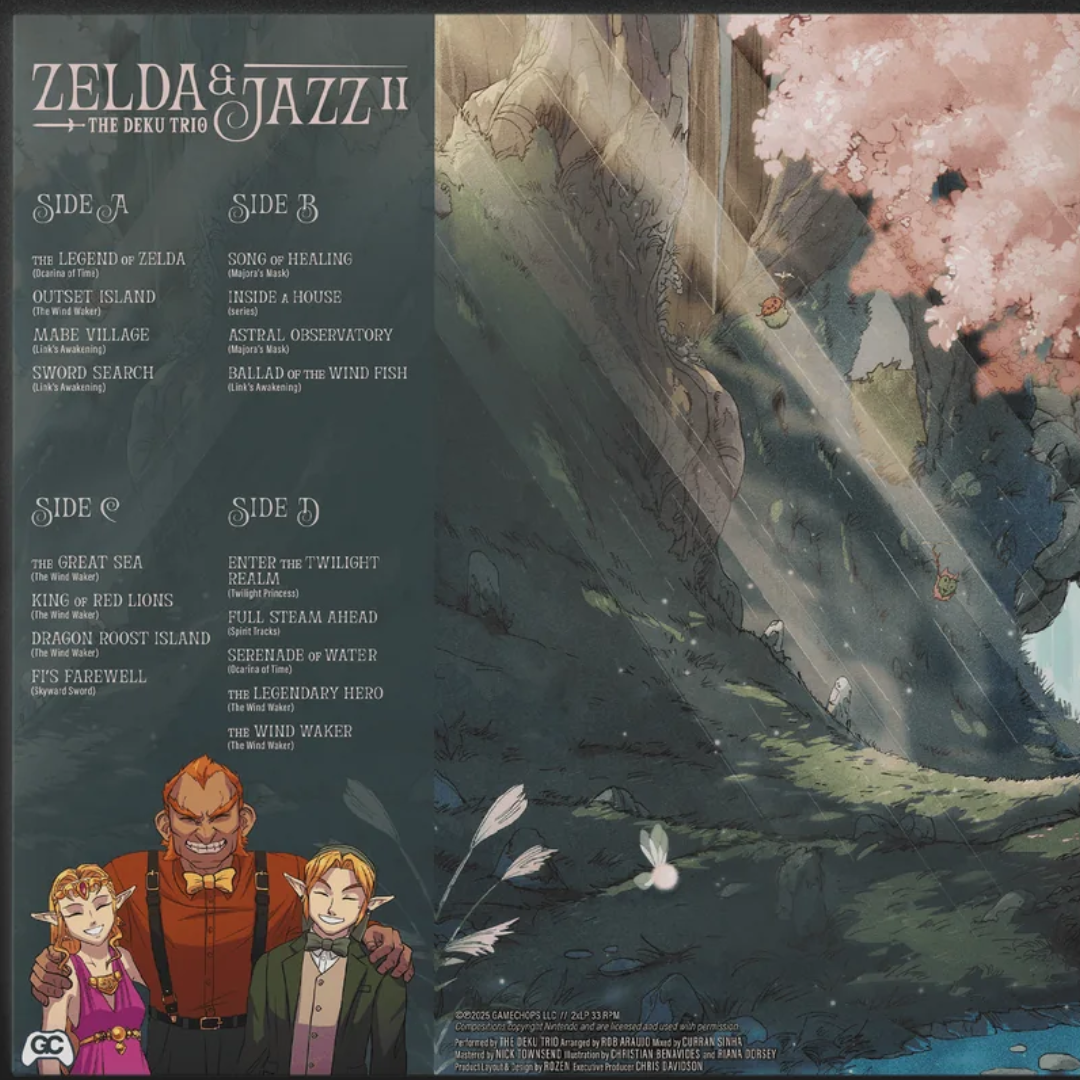 Zelda & Jazz II - The Deku Trio (2xLP Vinyl Record)
