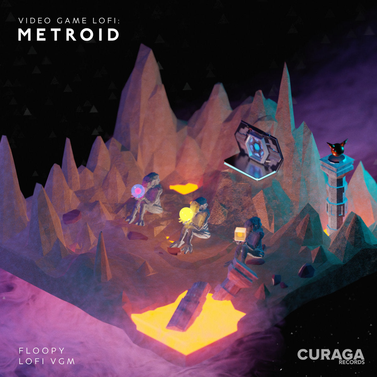 Video Game LoFi: Metroid - floopy (1xLP Vinyl Record)