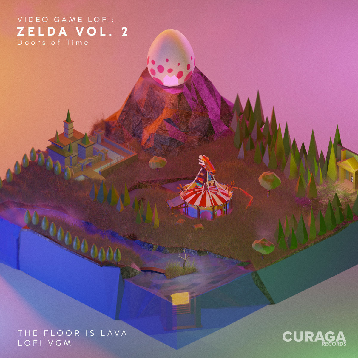 Video Game LoFi: Zelda, Vol. 2 - Doors of Time - The Floor Is Lava (1xLP Vinyl Record)