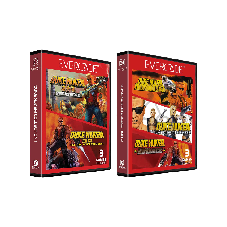 Evercade Duke Nukem Collection 1 & 2 Double Pack