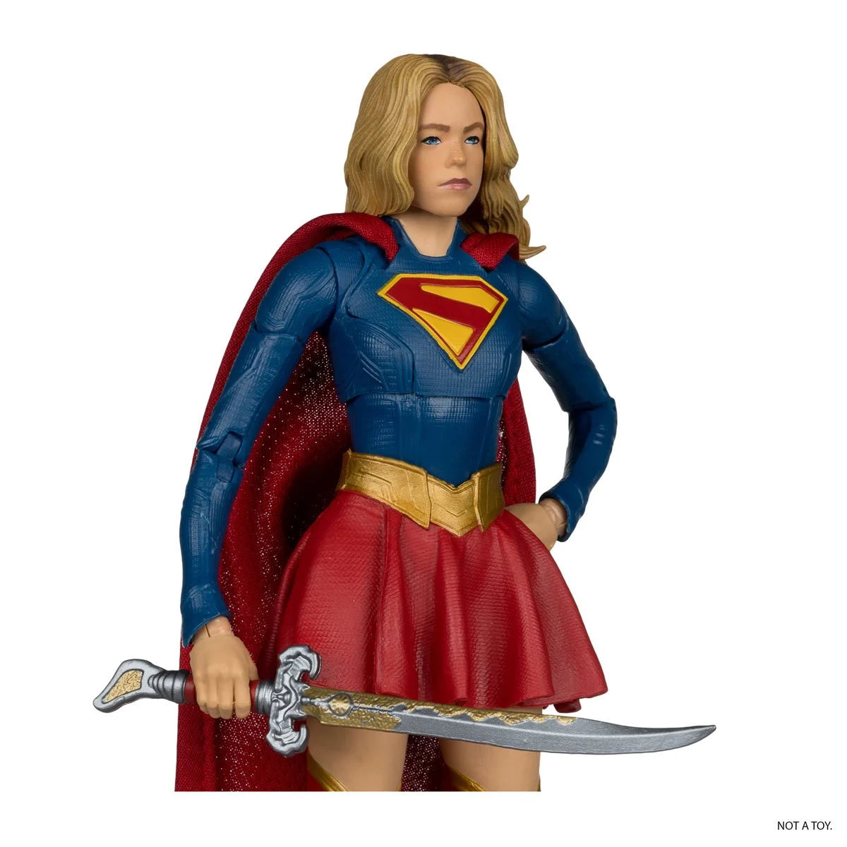 DC Multiverse Deluxe Theatrical Edition Wave 4 Supergirl Movie Supergirl and Baby Krypto 7-Inch Scale Action Figure