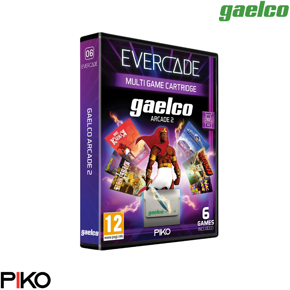 Evercade Gaelco (Piko) Arcade Cartridge 2 - CastleMania Games