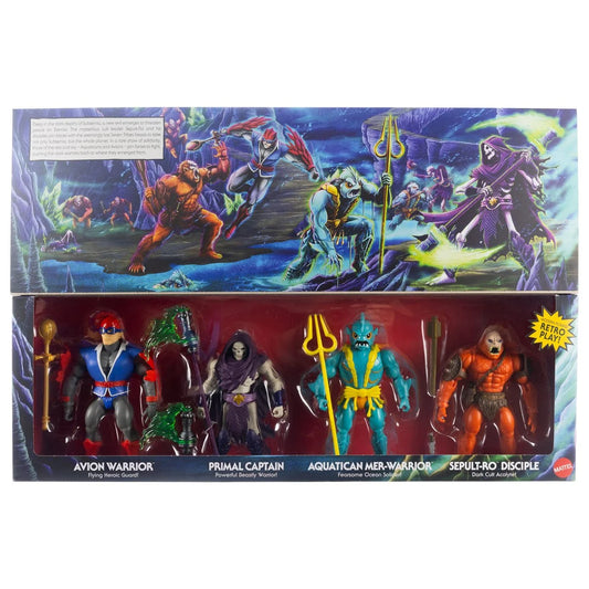 Masters of the Universe Origins Battle for Subternia Action Figure 4-Pack - Exclusive