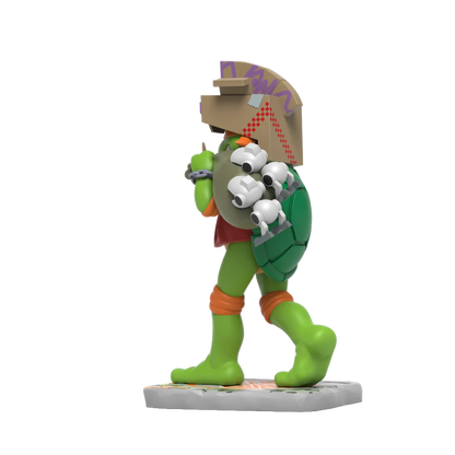 Remixx: Teenage Mutant Ninja Turtle Michelangelo Cowa-BOO-nga!