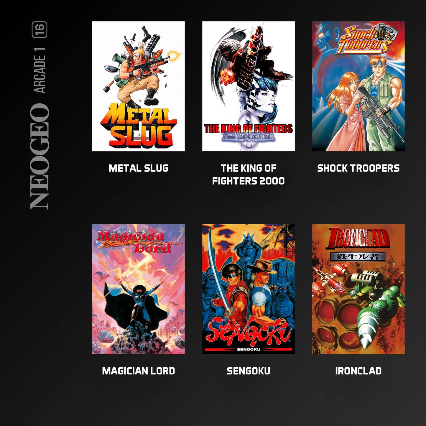 Evercade Neo Geo Arcade Collection #1