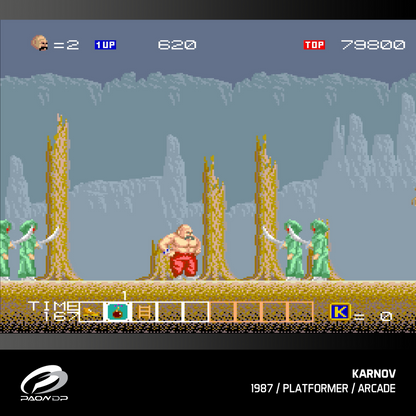 Evercade Windjammers, Karnov and Friends