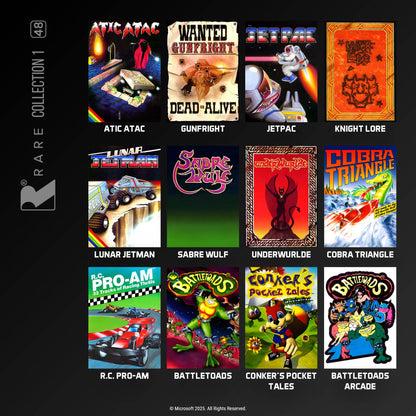 Evercade Llamasoft, Activision 1 and Rare Collection 1 Triple Pack