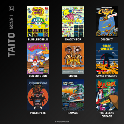 Evercade Taito Arcade Collections 1 & 2