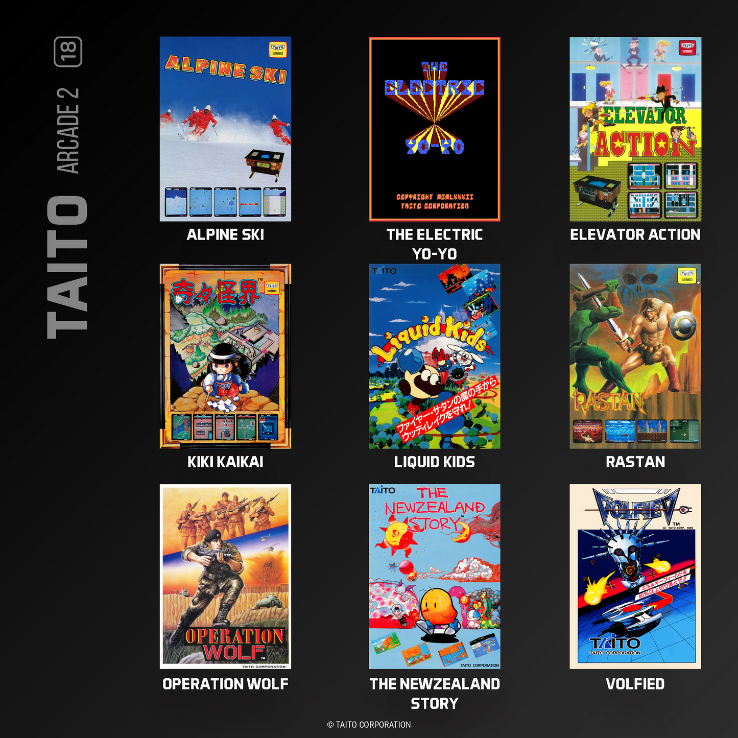 Evercade Taito Arcade Collections 1 & 2