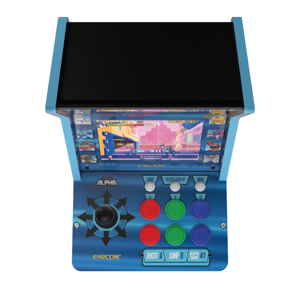 Evercade Alpha Mega Man Bartop Arcade