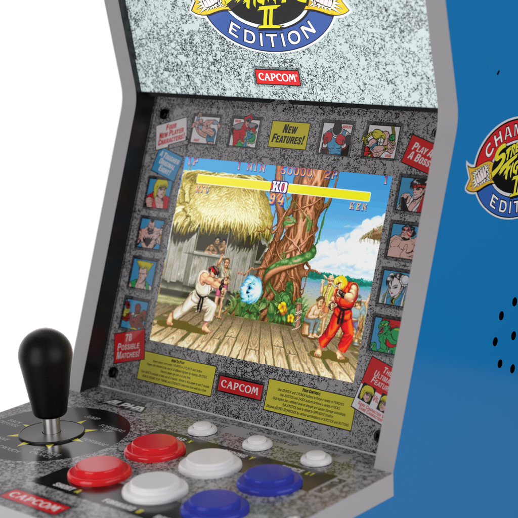 Evercade Alpha Street Fighter Bartop Arcade