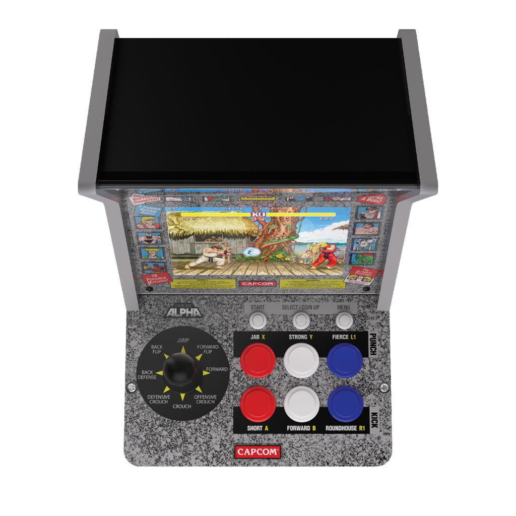 Evercade Alpha Street Fighter Bartop Arcade