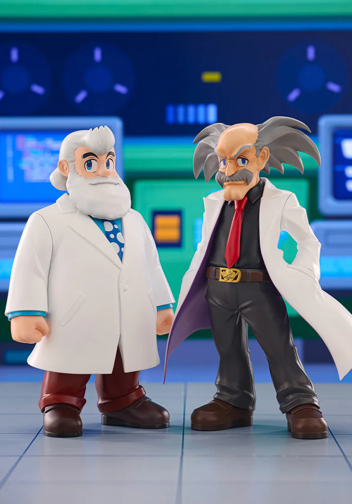 Mega Man Oshi Works Dr. Wily & Dr. Light Figure Set - 9"