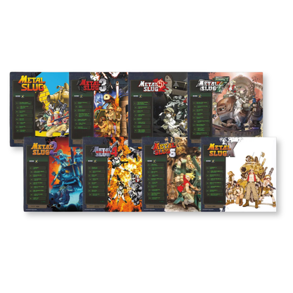 Metal Slug: 30th Anniversary (Original Game Selections) - SNK Sound Team (4xLP Vinyl Record Box Set)