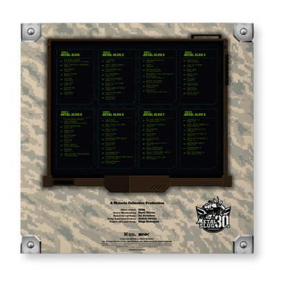 Metal Slug: 30th Anniversary (Original Game Selections) - SNK Sound Team (4xLP Vinyl Record Box Set)