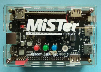 Retro Castle MisTer FPGA Complete Kit - Plastic Case with Digital I/O