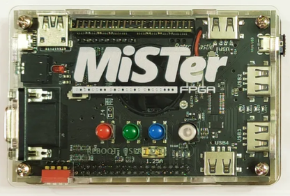 Retro Castle MisTer FPGA Complete Kit - Plastic Case with Digital I/O