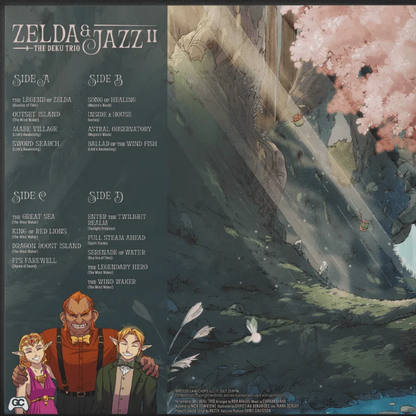 Zelda & Jazz II - The Deku Trio (2xLP Vinyl Record)