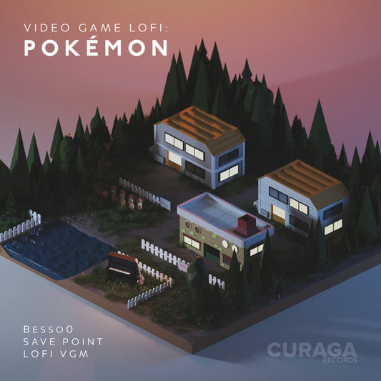 Video Game LoFi: Pokémon - Besso0 & Save Point (1xLP Vinyl Record)