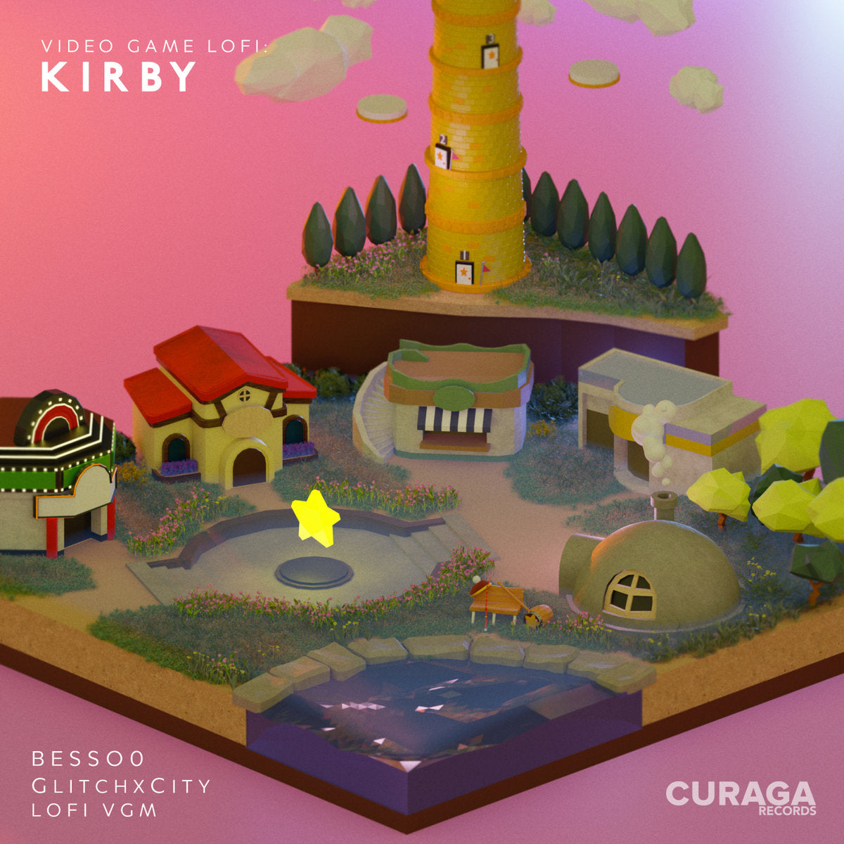 Video Game LoFi: Kirby (1xLP Vinyl Record)