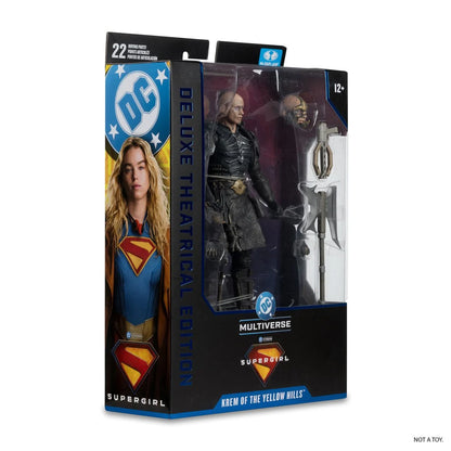 DC Multiverse Deluxe Theatrical Edition Wave 4 Supergirl Movie Krem of the Yellow Hills 7-Inch Scale Action Figure