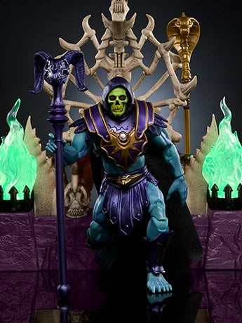 Masters of the Universe Masterverse Skeletor with Havoc Throne