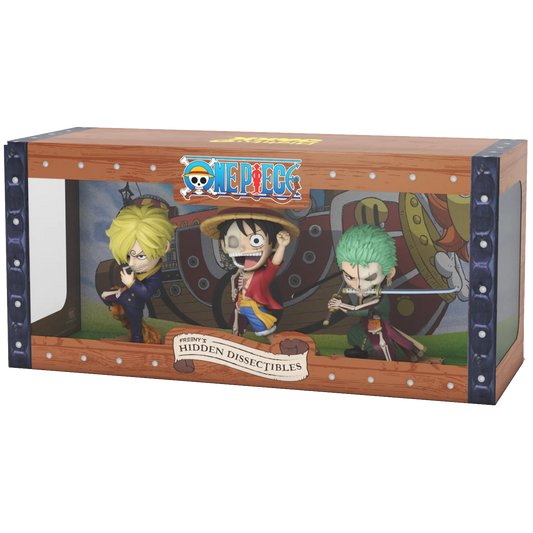Freeny's Hidden Dissectibles: One Piece Luffy, Zoro and Sanji