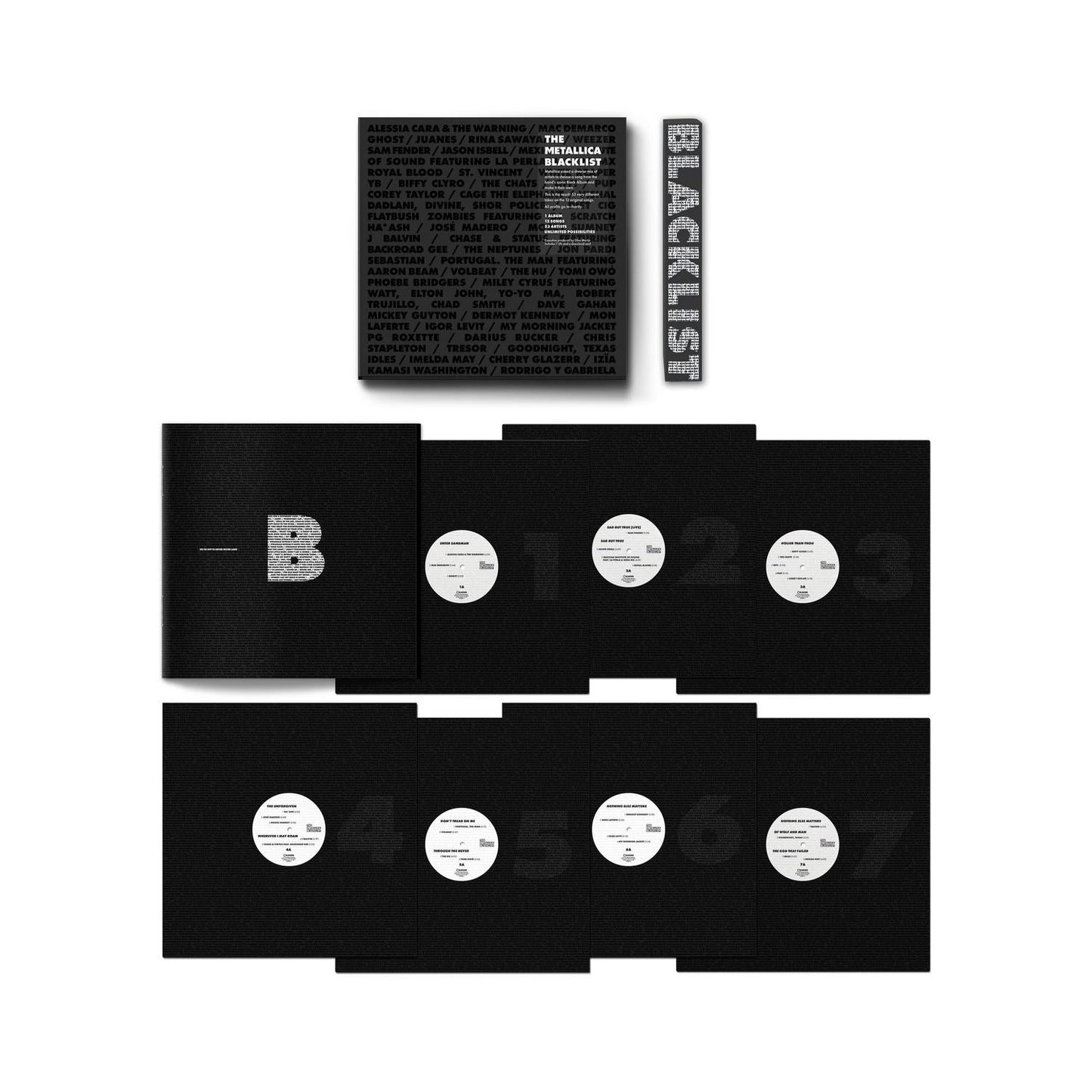 The Metallica Blacklist Album - Vinyl for – CastleMania Games