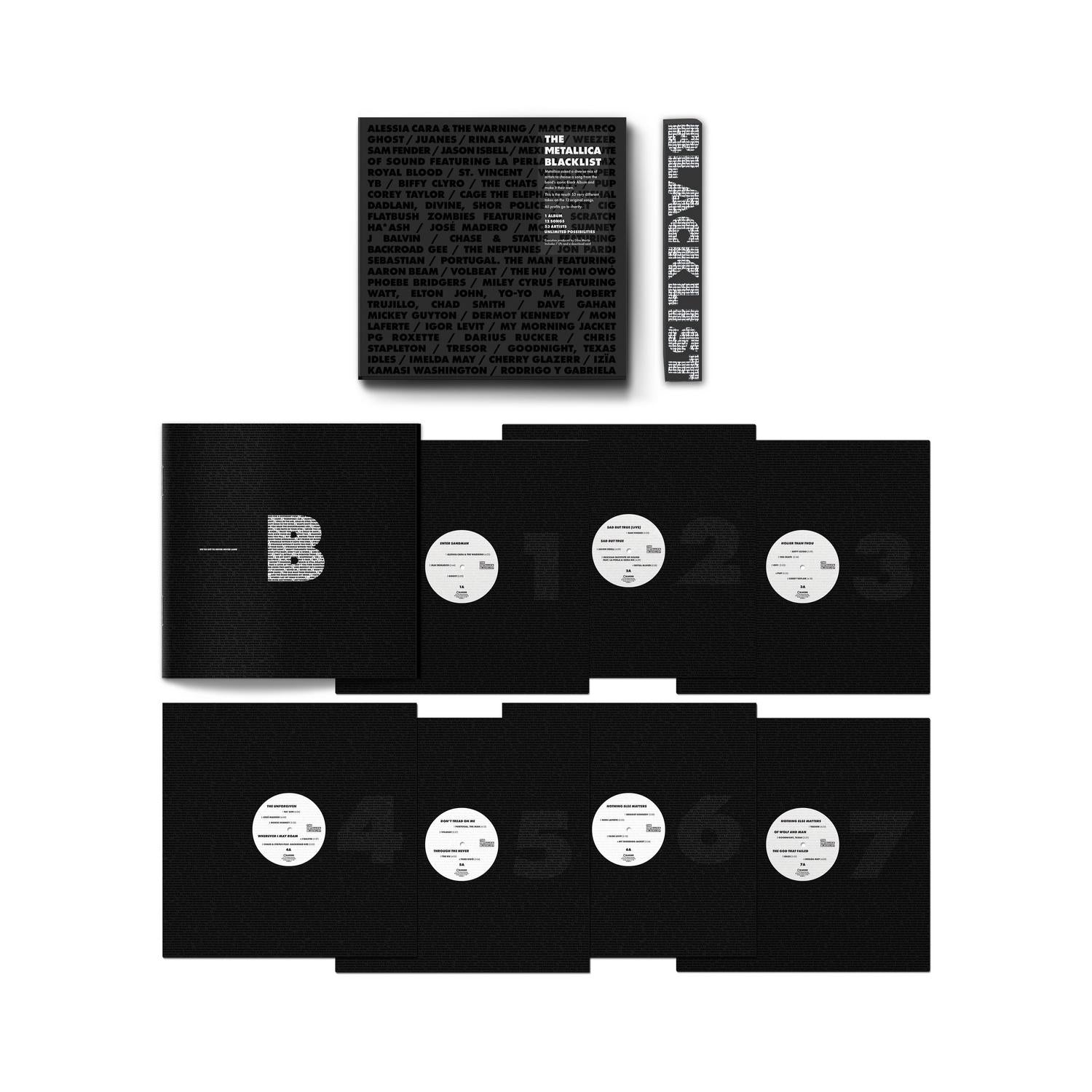 The Metallica Blacklist Album - Vinyl for – CastleMania Games