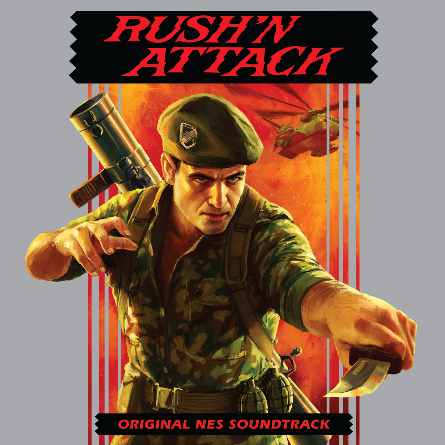 RUSH'N ATTACK: ORIGINAL NES SOUNDTRACK 7" VINYL [LP] - 
